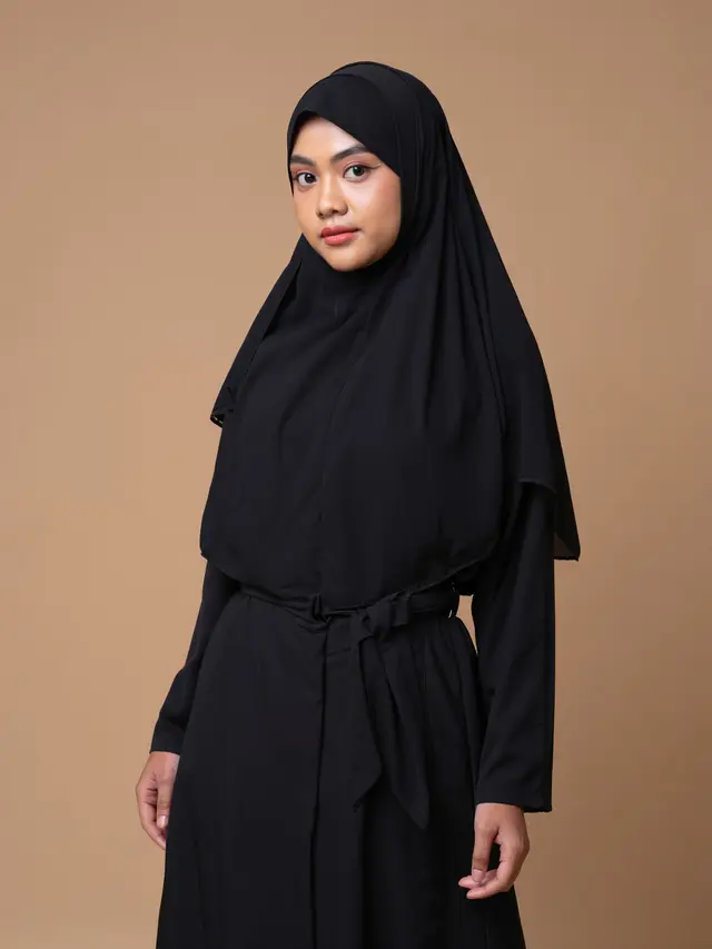 Model Gamis Jilbab Besar