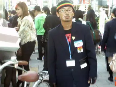 Citizen6, Jepang: Pengendara sepeda yang tertib lalulintas di Jepang. (Pengirim: Fransiskus Pongky Seran)