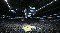 Markas Charlotte Hornets, Spectrum Center, akan menjadi tuan rumah NBA All-Star 2019. (media.bizj.us)