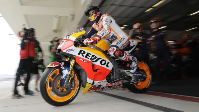 Marc Marquez, Maverick Vinales, Valentino Rossi, MotoGP
