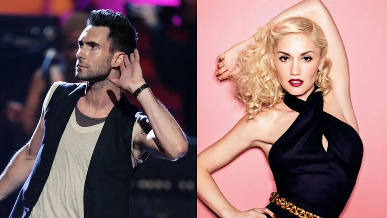 Gwen Stefani dan Adam Levine 