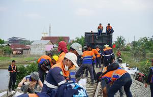 PT Kereta Api Indonesia (Persero) menyampaikan kondisi terkini perkeretaapian di wilayah Divre II Sumatera Barat, Divre I Sumatera Utara, dan lintas Aceh. (Foto:KAI)