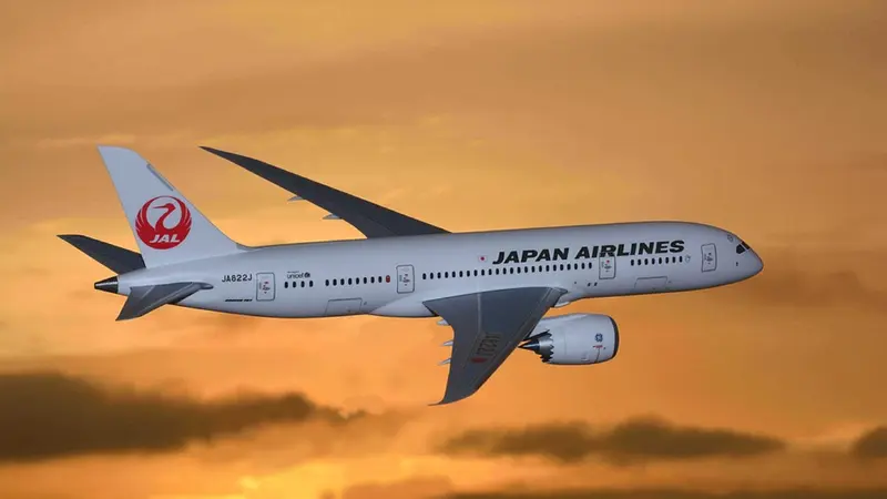 Ilustrasi Japan Airlines