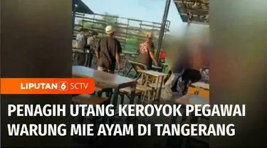 Lagi dan lagi terjadi kasus debt collector alias penagih utang yang mengeroyok warga. Kali ini korbannya pegawai warung mi ayam di Kabupaten Tangerang, Banten.