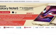 Elevenia buka pre order Samsung Galaxy Note 5
