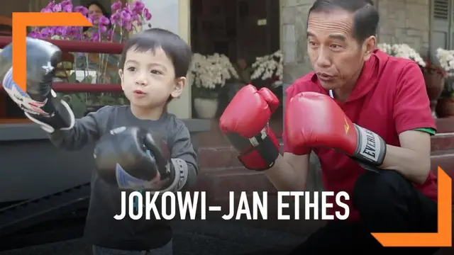 VIDEO: Momen Lucu Jokowi dan Jan Ethes