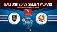 Bali United Vs Semen Padang (Liputan6.com/Abdillah)
