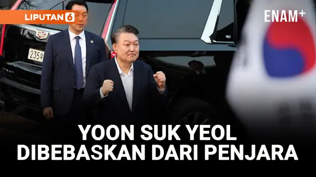 VIDEO: Presiden Korea Selatan Yoon Suk Yeol Dibebaskan dari Penjara