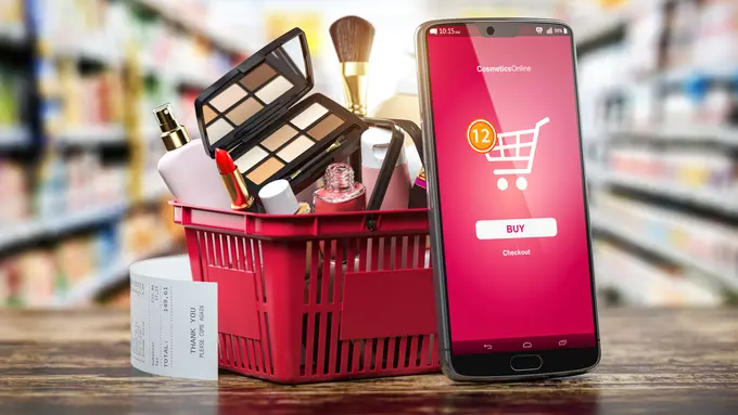 Belanja kosmetik online