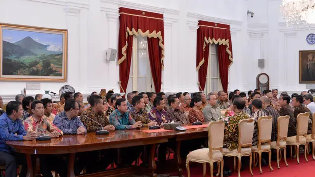 Pertemuan Presiden Jokowi dengan pengurus klub Indonesia
