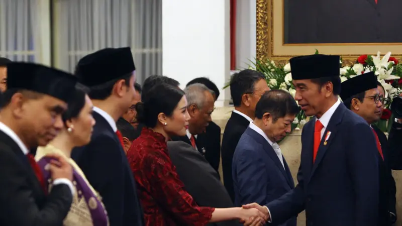 Angela Tanoesoedibjo resmi dilantik Presiden Jokowi menjadi Wakil Menteri Pariwisata  dan Ekonomi Kreatif