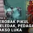 Gerobak Pikul Meledak, Pedagang Bakso Luka