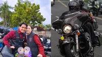 7 Potret Billy Syahputra Ajak Pacar Belarus Naik Moge, Malang-Bali Saksi Romantisme