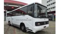 Salah satu bus Mercedes yang juga memiliki julukan Bus Banteng, akan hadir di INCUBUS 2018 (haltebus.com
