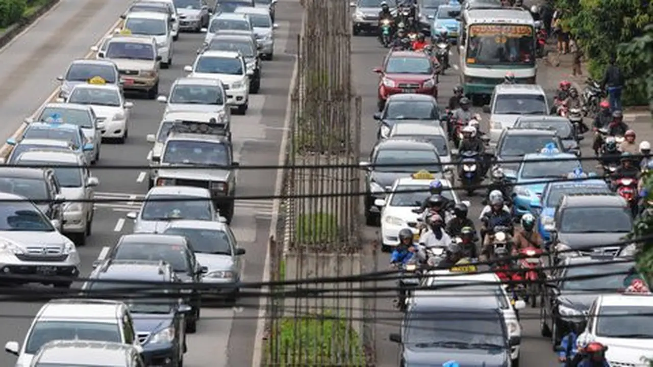 Macet Jakarta. Merdeka.com/Dwi Narwoko