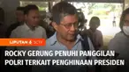 Akademisi, Rocky Gerung memenuhi panggilan Bareskrim Polri untuk mengklarifikasi kasus penyebaran berita bohong terhadap Presiden Joko Widodo. Rocky mengaku dicecar 40 pertanyaan oleh Penyidik Bareskrim Polri.