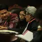 Dari pihak termohon, hadir Ketua KPU Husni Kamil Manik, Komisioner Hadar Nafis Gumay, Ida Budhiati, Juri Ardiantoro, Ferry Kurnia Rizkiyansyah, dan Arief Budiman, Jakarta, Rabu (6/8/14). (Liputan6.com/Johan Tallo)