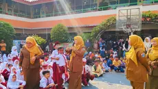 Siswa SD Srengseng Jaksel Dipulangkan Usai Ada Ancaman Bom
