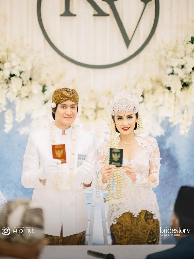 [Fimela] Kevin Aprilio dan Vicy Melanie Menikah
