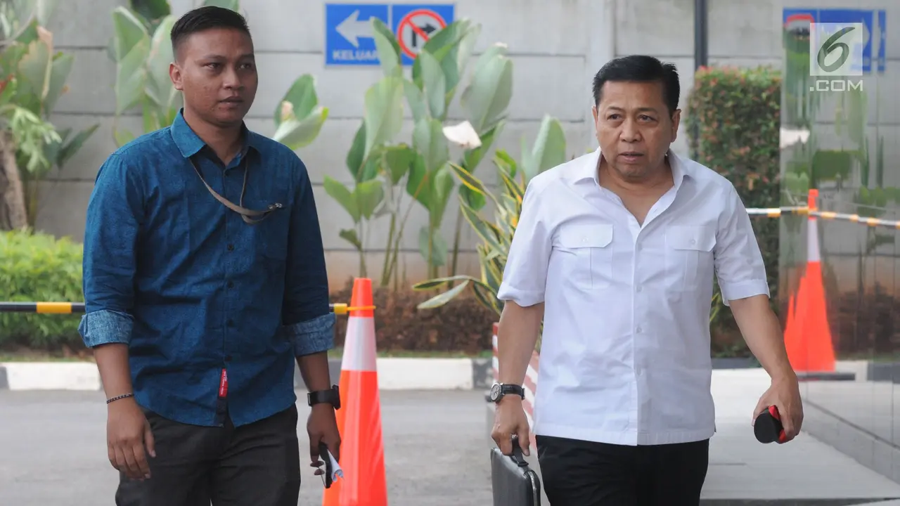 Lagi, Setya Novanto Diperiksa KPK Terkait Suap PLTU Riau-1