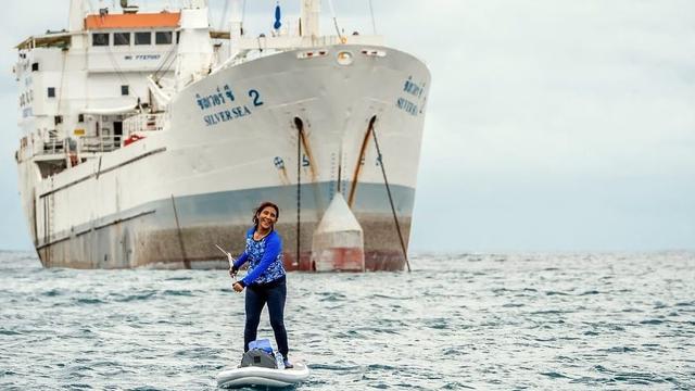 Susi Pudjiastuti Saat Bertugas di Laut