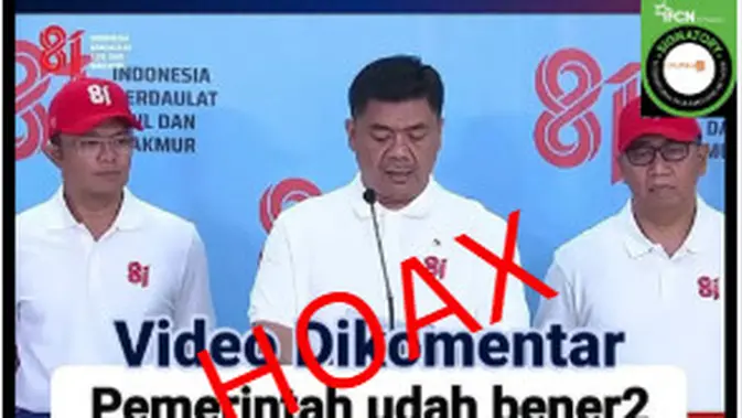 Deretan Hoaks Seputar Upacara Kemerdekaan RI, Simak Daftarnya