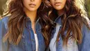 Ava dan Leah mulai banyak dikenal sejak video mereka yang berjudul 'Twins Realize They Look the Same' viral. [Foto: Instagram/clementstwins]