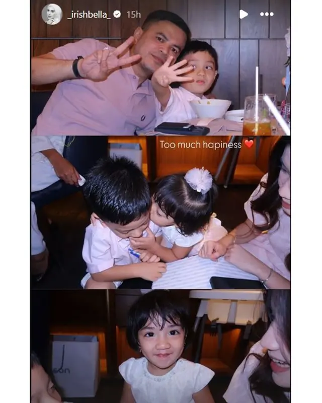 kebahagiaan usai menikah, intip 6 Potret Irish Bella rayakan ulang tahun anak sambung