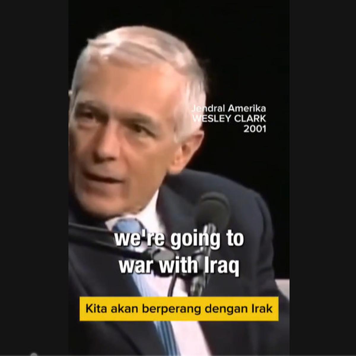 Ternyata Sejak 2001 AS Sudah Rencanakan Perang buat Tumbangkan 7 Musuh Israel