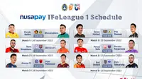 Jadwal dan Live Streaming Nusapay IFeL League 2022 di Vidio Pekan Ini, 24&25 September 2022. (Sumber : dok. vidio.com)