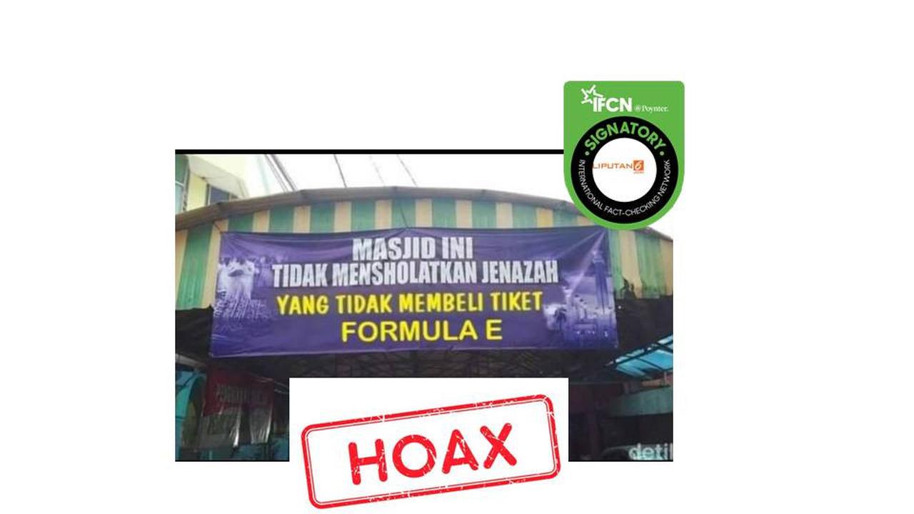 Cek Fakta foto Formula E