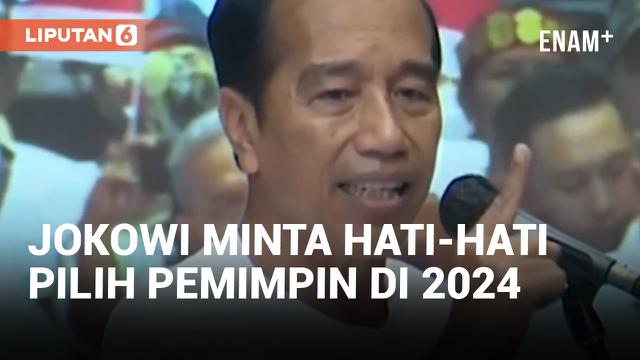 Bila Tepat Pilih Pemimpin, Jokowi Sebut Indonesia Bisa Jadi Negara Maju dalam 13 Tahun
