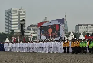 Perayaan HUT ke-499 DKI Jakarta (Winda Nelfira/Liputan6.com)
