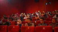 Pemutaran 20 Film Dokumenter Karya Guru Program Organisasi Penggerak (POP) Tahun 2021 dan Pembukaan POP Tahun 2022 di Banjarnegara, Jawa Tengah. (Foto: Liputan6.com/Heni Purwono)