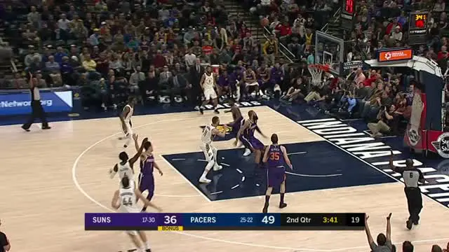 VIDEO : GAME RECAP NBA 2017-2018, Pacers 116 vs Suns 101