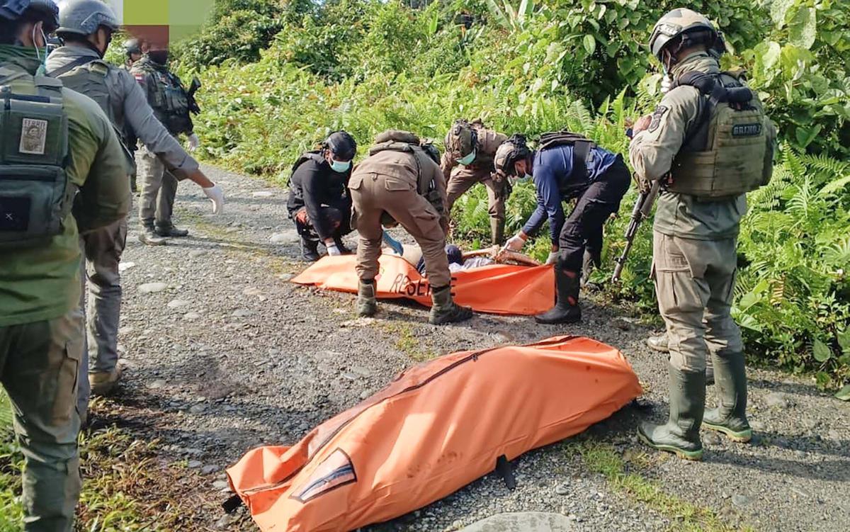 FOTO: Dua Pendulang Emas Tewas Dibunuh di Yahukimo, Satgas Damai Cartenz Janji Buru Pelaku
