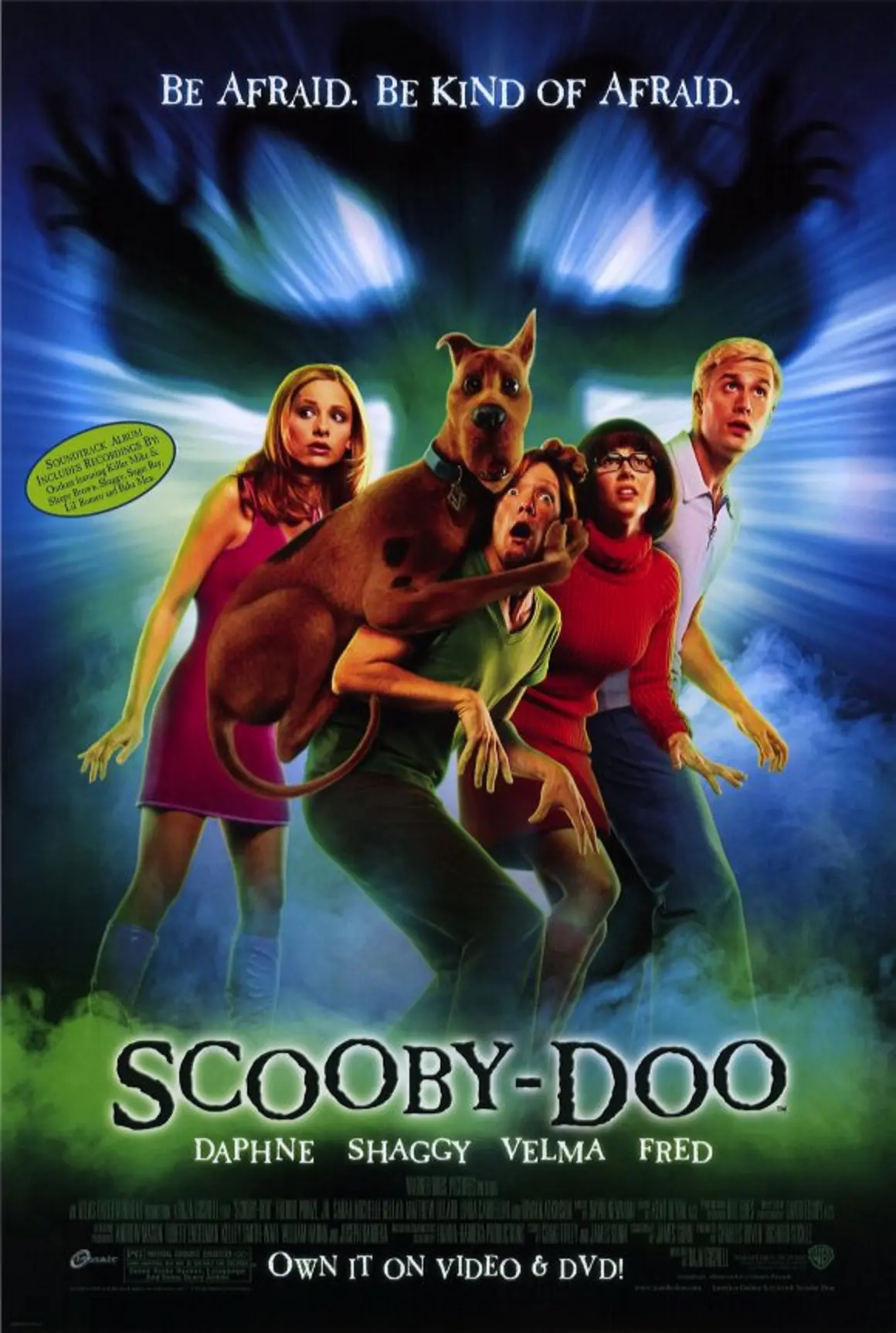 Poster film Scooby-Doo yang rilis 2002 lalu. Foto: via hanna-barbera.wikia.com