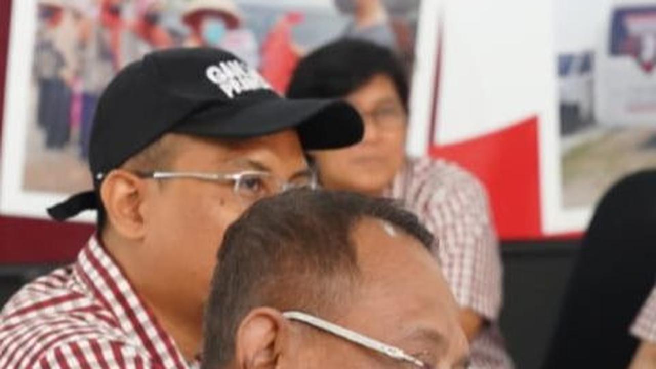 Ini Pesan Politikus Senior PDIP saat Sambangi Posko Relawan Ganjar di Kebayoran Baru