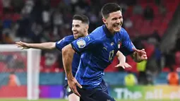 Matteo Pessina - Gelandang Atalanta ini sukses menjadi pembeda saat Italia menumbangkan Austria tadi malam. Menggantikan Barella pada menit ke-67, Pessina berhasil mencetak gol penting untuk memastikan langkah Italia ke perempat final Euro 2020. (Ben Stansall/Pool via AP)