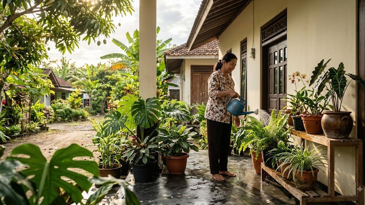Cara Mengurangi Stres Panas pada Tanaman Hias