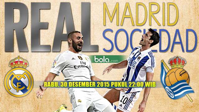 Real Madrid vs Real Sociedad (Bola.com/Samsul Hadi)