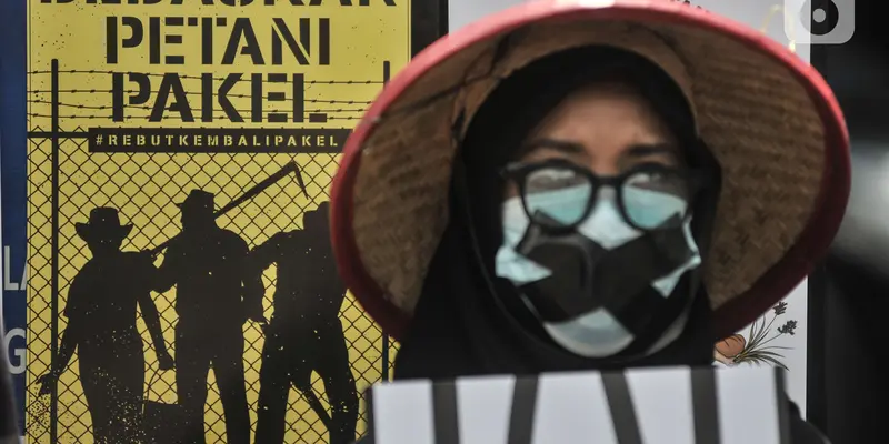 Aksi Mogok Makan Tuntut Keadilan Petani Pakel