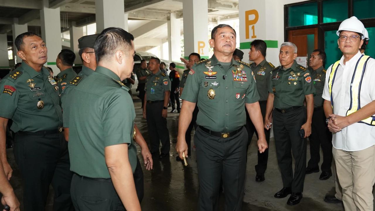 FOTO: Kasad Tinjau Modernisasi Fasilitas RSPAD Gatot Soebroto