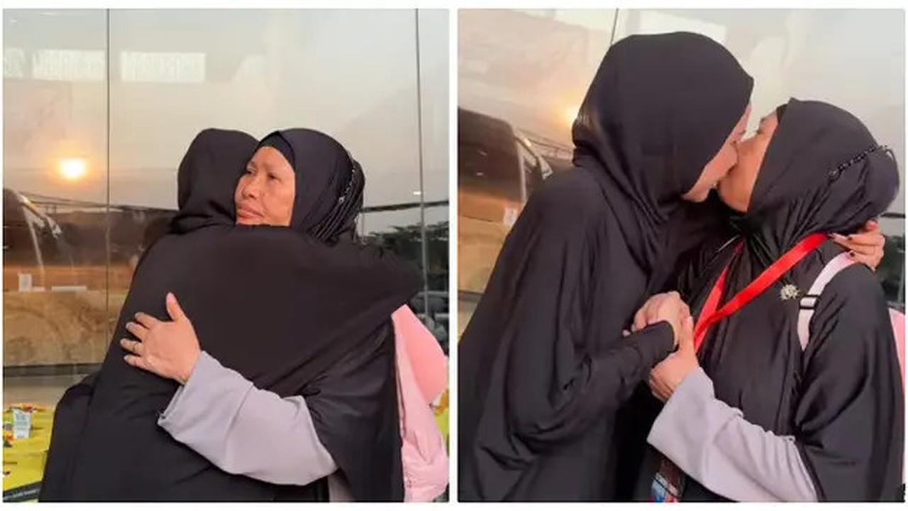 6 Potret Rara LIDA Antar Ibu Berangkat Haji, Perpisahan di Bandara Penuh Haru