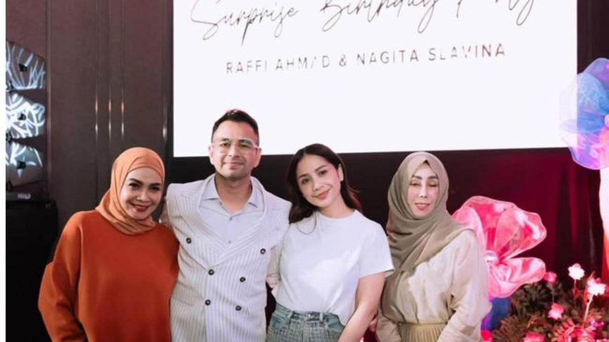 5 Potret Kejutan Mewah Ultah Raffi Ahmad dan Nagita Slavina, Sampai Menangis Haru