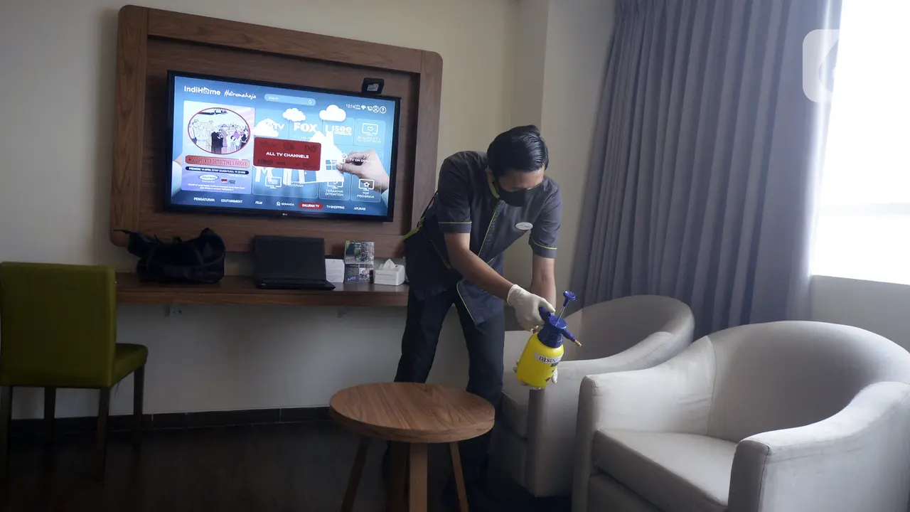 FOTO: Pandemi COVID-19, Hotel Ini Sediakan Paket Isolasi Mandiri