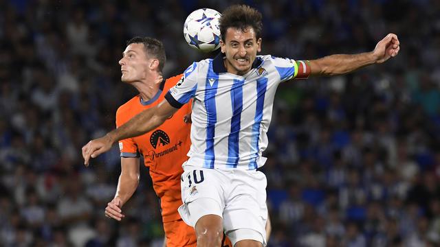 Liga Champions Real Sociedad vs Inter Milan