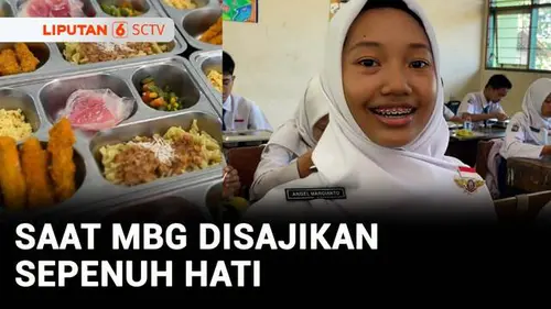 VIDEO: MBG di Purworejo Disajikan Sepenuh Hati, Siswa Bisa "Request" Menu Favorit