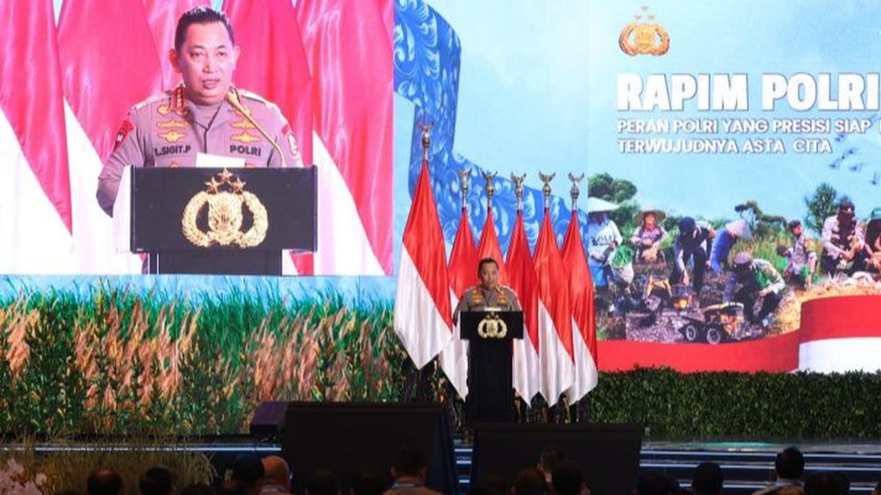 Momen Jenderal Polisi Bintang 4 Stres Berdiri di Depan Kiai NU, Akhirnya Berpantun Biar Suasana Cair