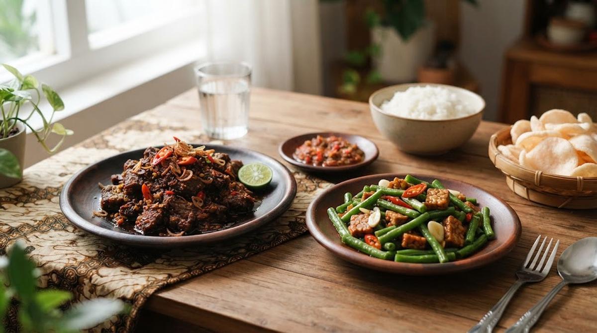 Pasangan Lauk dan Sayur untuk Hidangan Sehari-hari